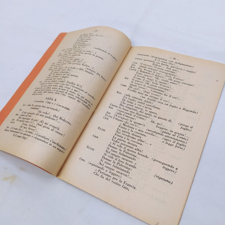 3 libretti d'opera Verdi e Donizzetti ed. 1873, 1932, 1933 Segni del tempo