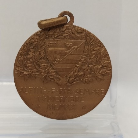 Medaglia commemorativa annessione Venezia Giulia 1920 in bronzo