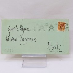 Lettera soprano Magda Oliviero 1965 Buono