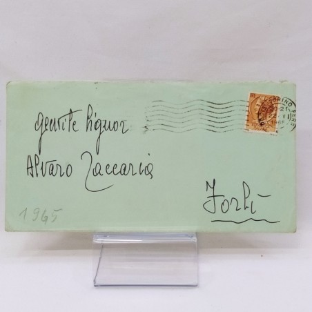 Lettera soprano Magda Oliviero 1965 Buono