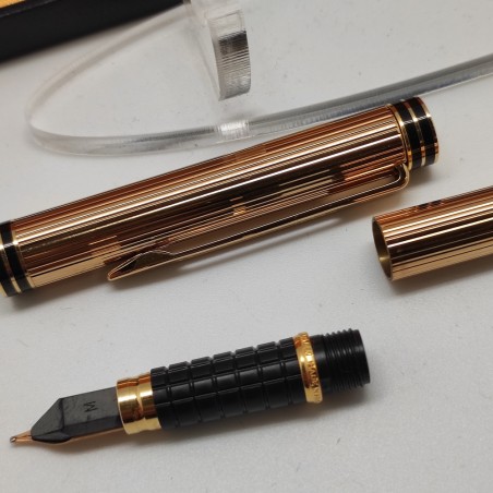 Waterman Executive stilografica con pennino oro 18 kt + penna a sfera +, Gazzi's Auction House