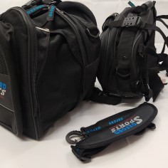 OXFORD OF610 set valige laterali morbide da moto + borsa serbatorio usate 2