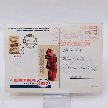 Opuscolo 100 volte la Mille Miglia 1960 timbrata Buono