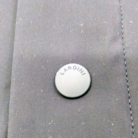 Giacca da esterno classica blu Lardini Tg.46 Bottoni a pressione e zip - Buono