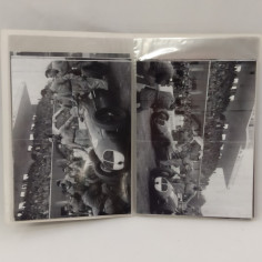 Lotto 38 ristampe foto piloti, circuiti e auto Maserati formato 20x15 cm Buono 2