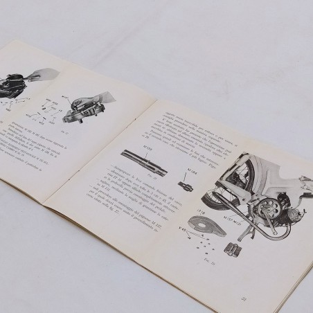 Uso manutenzione motorino Paperino S.L. Segni di piegatura e annotazioni