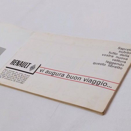 Libretto Uso e manutenzione Renault R1130 Buono