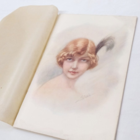 Lotto 2 cataloghi lingerie francese Baehr&C inizi '900 Buono