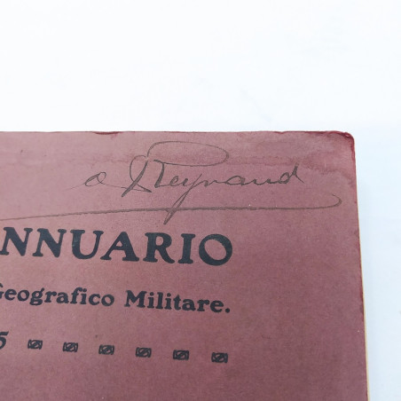 Annuario Istituto geografico militare 1915 Segni del tempo