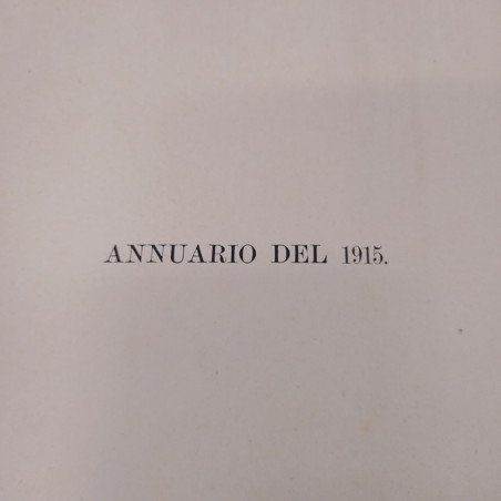 Annuario Istituto geografico militare 1915 Segni del tempo