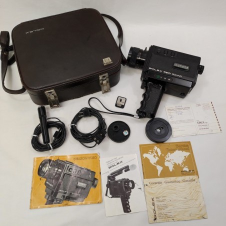 Cinepresa Bolex mod. 580 Sound sonora con custodia e manuali
