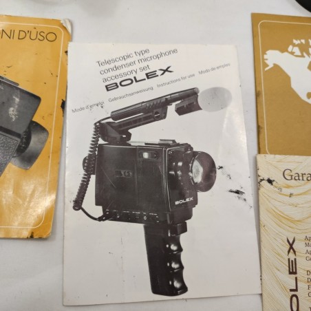 Cinepresa Bolex mod. 580 Sound sonora con custodia e manuali