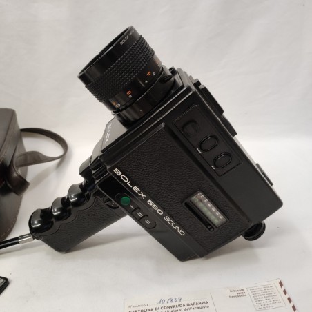 Cinepresa Bolex mod. 580 Sound sonora con custodia e manuali