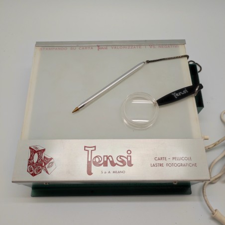 Tensi: visore per diapositive e negativi carte pellicole lastre fotografiche