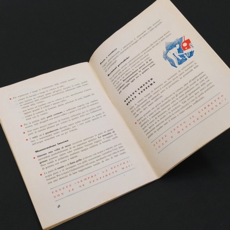 Manuale FIAT Consigli agli utenti - anno 1957 ottimo