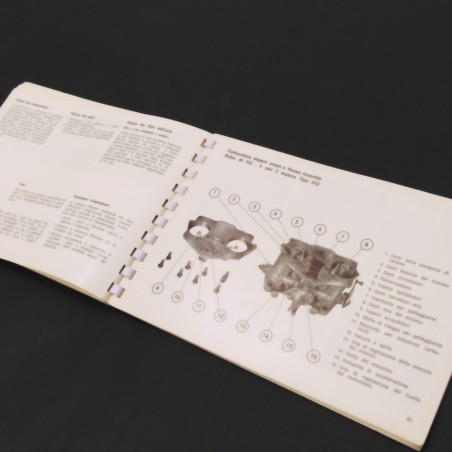 PORSCHE 912 libretto uso manutenzione anno 1965 italiano ottimo