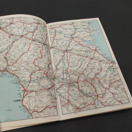 Libro Italia Turistica e Atlante Stradale BP FMI 1964