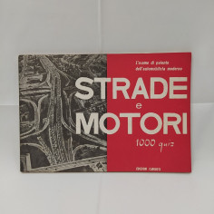 Libro Strade e motori L'esame di patente moderno Carlucci ed.