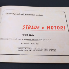 Libro Strade e motori L'esame di patente moderno Carlucci ed. 2
