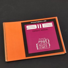 PORSCHE Owner's manual  Type 911 E anno 1969 inglese 2