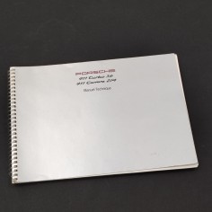 PORSCHE 911 Turbo 3,6 911 Carrera 2/4 Manuel Technique 1992