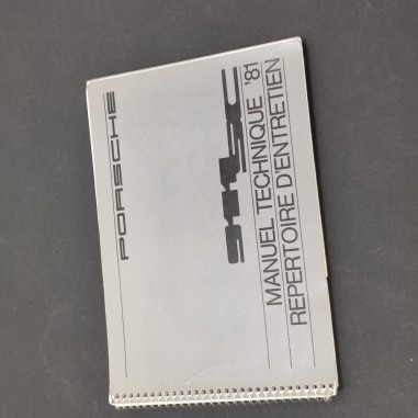 PORSCHE 911 SC Manuel Technique Repertoire d'Entretien 1981