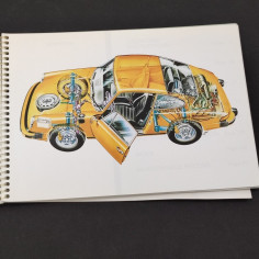 PORSCHE 911 911S 911 Carrera Driver's Manuale Maintenance Record 1974 2