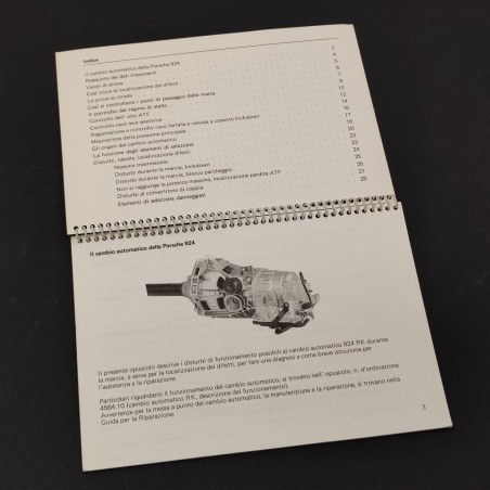 PORSCHE 924 Cambio automatico RK programma localizzazione difetti