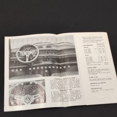 AUTOBIANCHI A112 Abarth Supplemento al manuale di uso manutenzione FRA GER 2