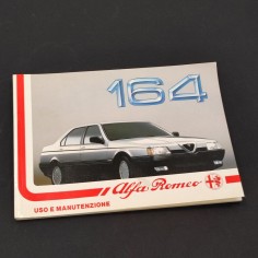 ALFA ROMEO 164 3.0 V6 Libretto uso manutenzione 09/1987 ottimo