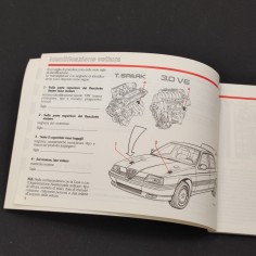 ALFA ROMEO 164 3.0 V6 Libretto uso manutenzione 09/1987 ottimo 2