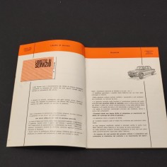 ALFA ROMEO Giulia TI Libretto uso manutenzione gennaio 1967 ottimo 2