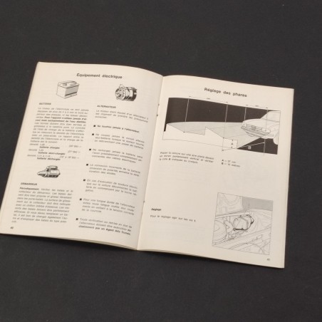 ALFA ROMEO ALFASUD Conduit et Entretien 10/74 francese