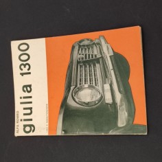 ALFA ROMEO Giulia 1300 Conduite et entretien 03/1965