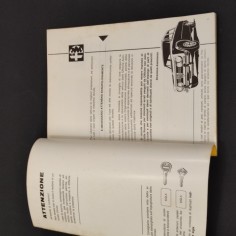 ALFA ROMEO Giulia 1600 S Libretto uso manutenzione 01/1969 2