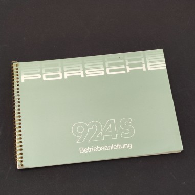 PORSCHE 924 S Betriebsanleitung 05/86 Libretto uso manutenzione tedesco