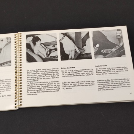 PORSCHE 924 S Betriebsanleitung 05/86 Libretto uso manutenzione tedesco