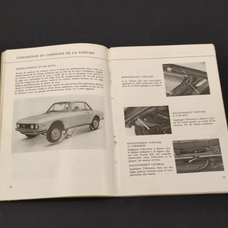 LANICA FULVIA 3 Coupè Notice d'Entretien  1973 - Francese - macchie