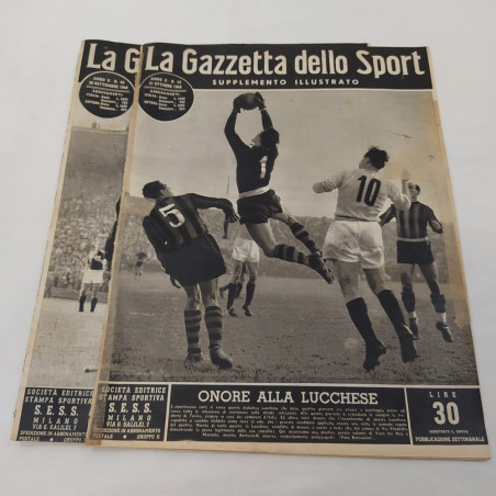 Lotto 3 riviste La gazzetta dello sport 1948 - Segni del tempo