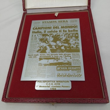 Premio Polisportiva Mirafiori 1° Memorial  "Luciano Penna" 1986 - Buono