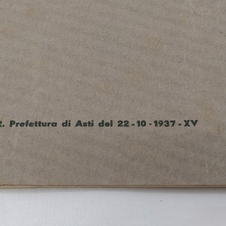 Opuscolo Badoglio 1937 con autografo - Segni del tempo