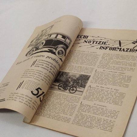 Lotto 3 riviste Moto Ciclismo 1931/1954/1955 Segni del tempo
