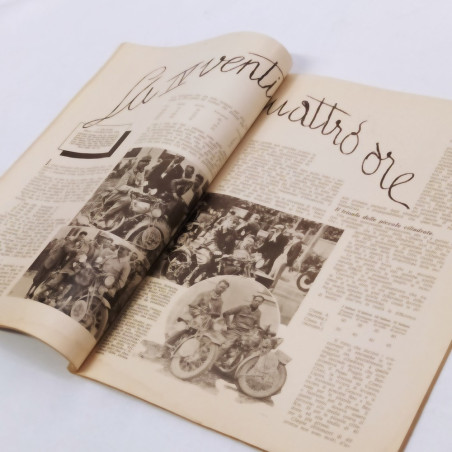 Lotto 3 riviste Moto Ciclismo 1931/1954/1955 Segni del tempo
