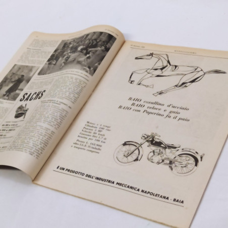 Lotto 3 riviste Moto Ciclismo 1931/1954/1955 Segni del tempo