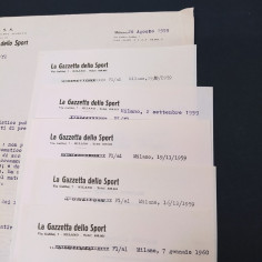 Lotto 6 lettere La gazzetta dello sport 1959-60 - Buono 2