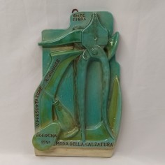 Scultura ceramica 1951 Bologna Moda della calzatura - Buone condizioni