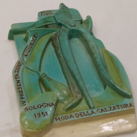 Scultura ceramica 1951 Bologna Moda della calzatura - Buone condizioni