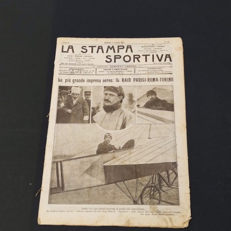 Lotto 12 riviste La stampa sportiva  1911/12 - Segni del tempo