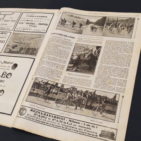 Lotto 12 riviste La stampa sportiva  1911/12 - Segni del tempo