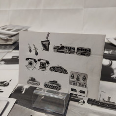 Lotto 403 foto bianco/nero giocattoli anni '20 da negativo. Buone condizioni 2